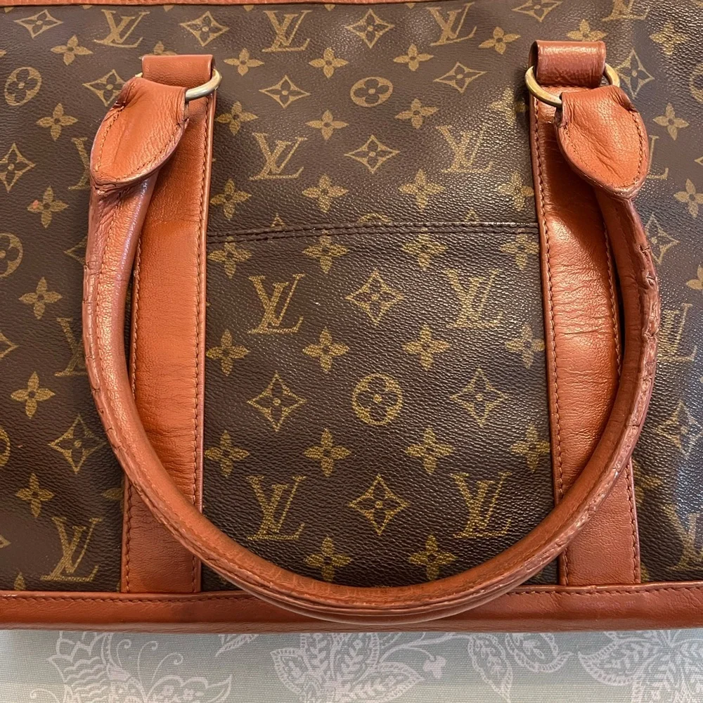 Louis Vuitton Vintage Sac Bag Large Monogram Weekend Tote - Picture 8 of 13